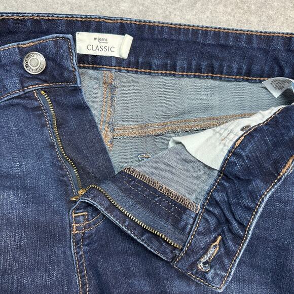 M Jeans By Maurices Classic Jeans Women's 18W Short Blue Mid Rise Denim Straight - Picture 3 of 10